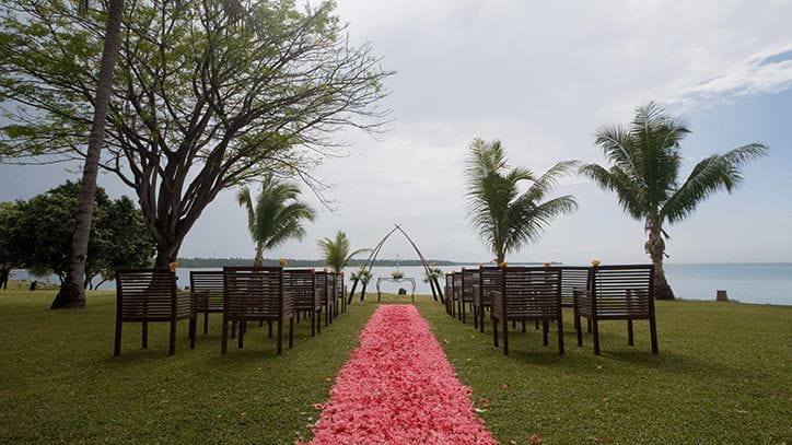 Garden by the Sea, The Oberoi Beach Resort Lombok