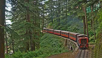 Experience The Toy Train Ride in Shimla - The Oberoi Cecil, Shimla