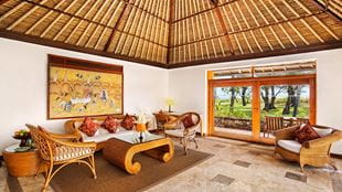 Royal Ocean View Villa with Private Pool at Best 5 Star Luxury Hotel The Oberoi Beach Bali 