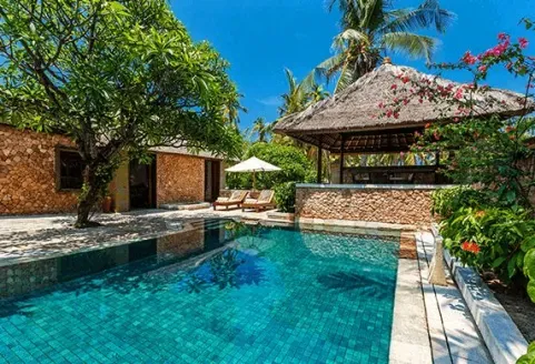 Villa Offer at 5 Star Luxury Resort The Oberoi Beach Resort Lombok