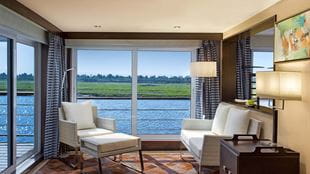 Luxury Suites with Terrace at 5 Star Cruise The Oberoi Philae Nile Cruiser