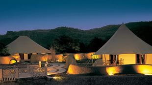 Luxury Tents at Luxury Resort in Ranthambhore, The Oberoi Vanyavilas